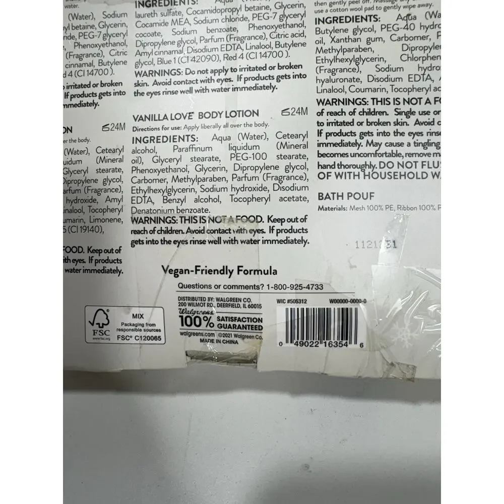 Modern Expressions Ultimate Body Care Set Vegan Friendly Formula Gift Set Read**